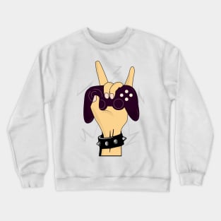 Rocker and Gamer forever Crewneck Sweatshirt